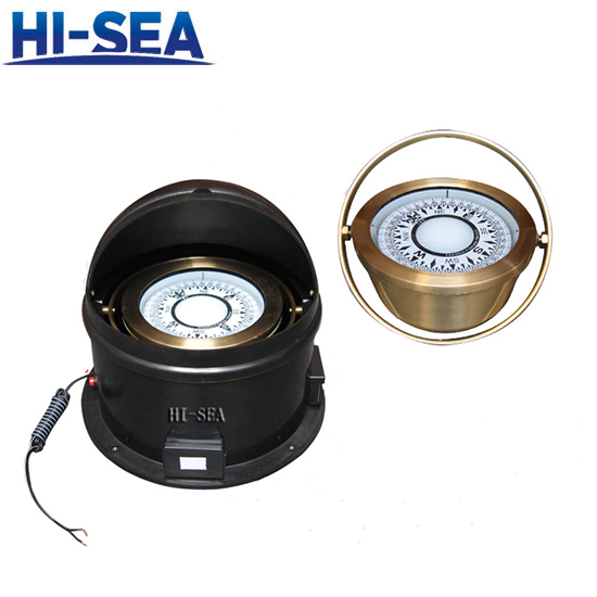 Self-adjusting Magnetic Compass